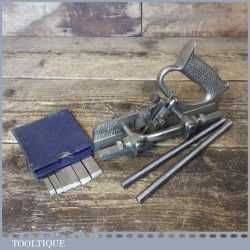 Vintage Record No: 044 Plough Plane Complete 8 Cutters - Fully Refurbished