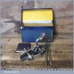 Vintage Boxed Record No: 044 Plough Plane Complete - Fully Refurbished