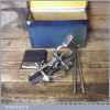 Vintage Boxed Record No: 044 Plough Plane Complete - Fully Refurbished