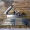 Vintage Record No: 044 Plough Plane Complete 8 Cutters - Fully Refurbished