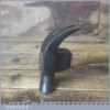 Vintage English Lock No: 2 Carpenters Cast Steel Claw Hammer - Good Condition