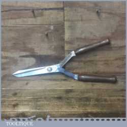 Vintage Wilkinson Sword Garden Shears Beechwood Handles - Sharpened
