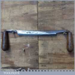 Antique Drawknife With 9” Cutting Edge Ash Handles - Sharpened Honed