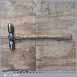 Vintage Blacksmiths Metalworker’s 2lb 6oz Double Sided Ball Shaped Hammer