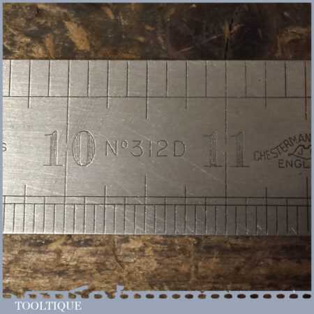 Vintage 12” Chesterman No 31D Imperial Steel Ruler – Good Used ...