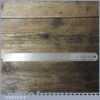 Vintage 12” Chesterman No 312D Rustless Imperial Steel Ruler - Good Used Condition