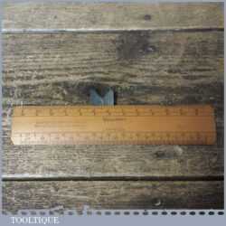 Vintage Boxwood Scale Rule - Good Condition