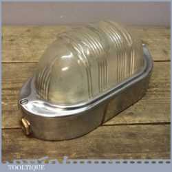Vintage Coughtrie Glasgow Bulkhead Industrial SY6 lights - Polished