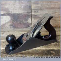 Vintage Pre-War Stanley USA No: 4 ½ Wide Bodied Smoothing Plane Pat 1910 Refurbished