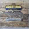 Vintage Boxed Eclipse No: 4S Craft Utility Knife 7 Cutters - Good Condition