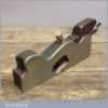 Vintage German Silver Norris Style Mahogany Infill Shoulder Plane