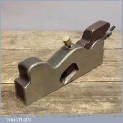 Vintage German Silver Norris Style Mahogany Infill Shoulder Plane