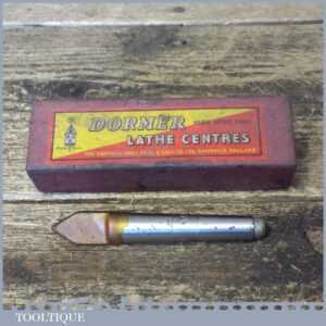 Vintage boxed Dormer lathe centre bit in unused condition Vintage boxed Dormer lathe centre bit in unused condition