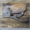 Vintage Pair Speed Tog Parallel Jawed Mole Type Clamping Pliers