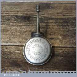 Rare Antique Coventry Humber & Co 1887–1899 Banjo Shaped Cycle Oil Can