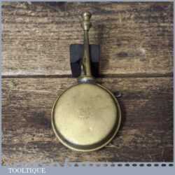 Unusual Vintage Beta VVV Banjo Shaped Brass Pocket Oil Can- Good Condition