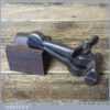 Vintage Spring Loaded Cast Steel Hand Vice - Good Condition