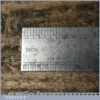 Vintage 6" Metric & Imperial Steel Ruler No: 196ME - Good Condition