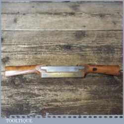Vintage Boxwood Brass Soled Spokeshave 3” Cutter - Good Condition