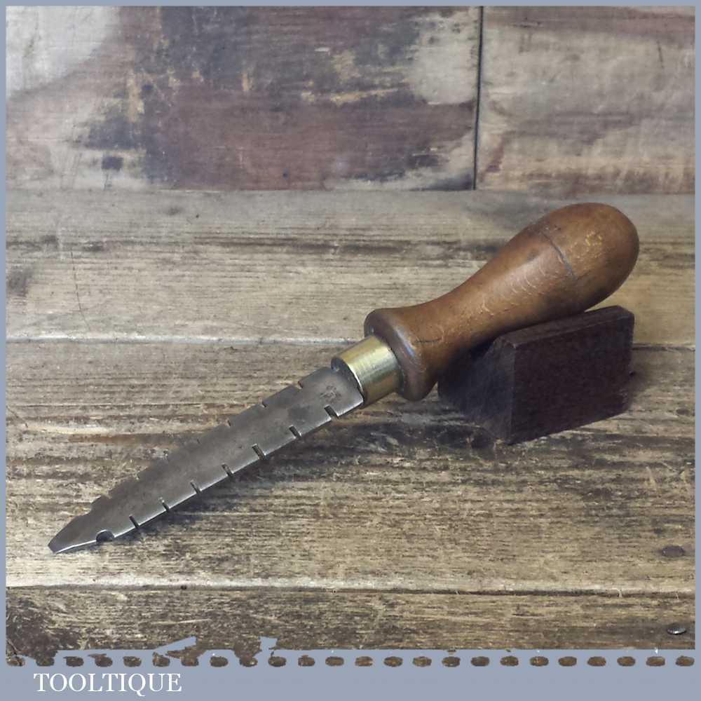 Vintage Old English Saw Wrest Set Beechwood Handle - Good Condition