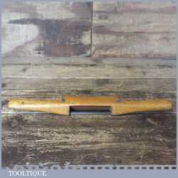 Vintage Alex Mathieson & Son Beechwood Spokeshave 3” Cutter - Good Condition