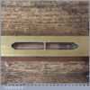 Vintage 8” Mahogany Brass Spirit Level - Good Condition