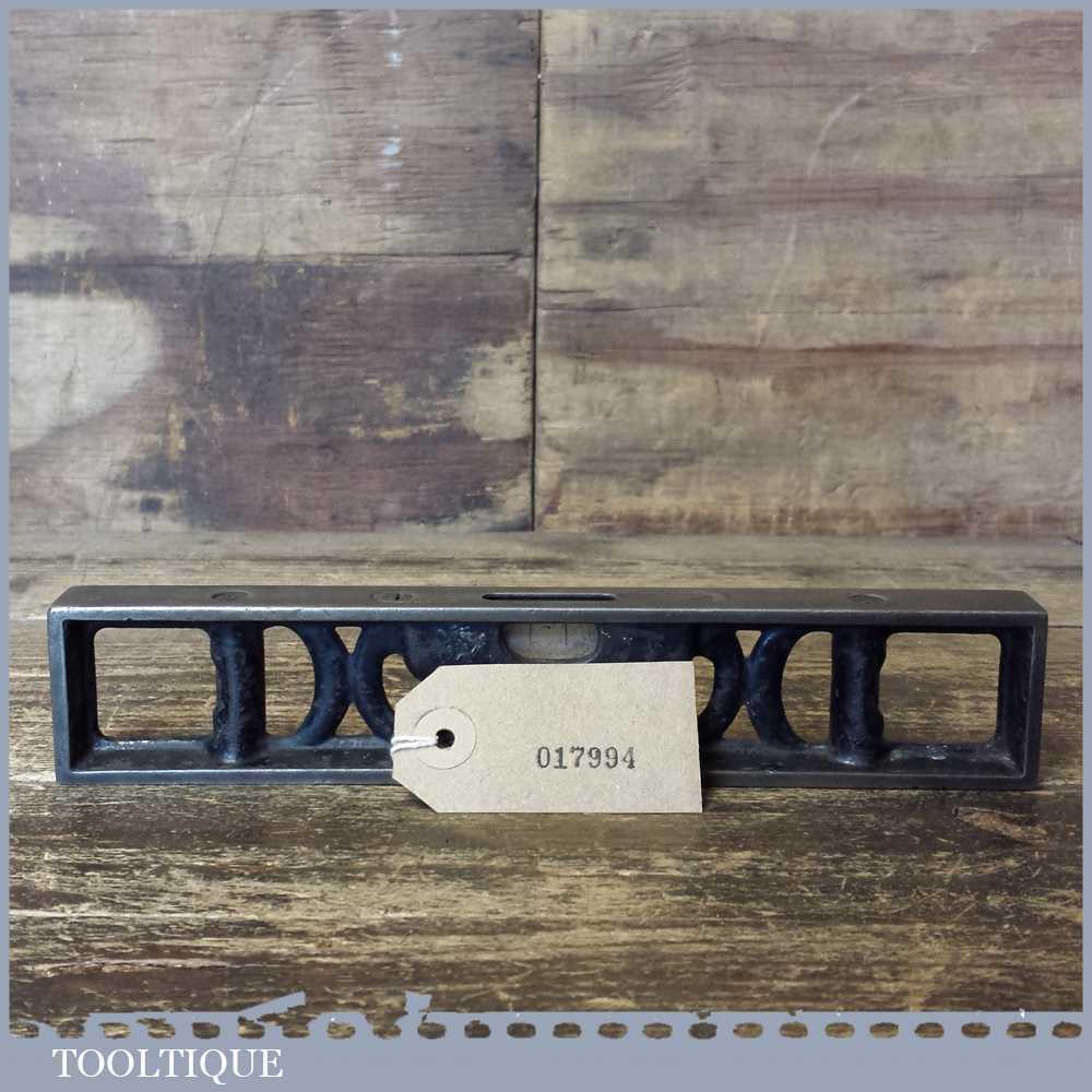 Star Et Spirit Level Vintage L.S.S. Co Starrett USA Machinist’s 9” Cast Steel Spirit Level ...