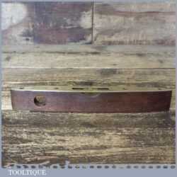 Vintage 12” J Rabone & Sons No: 1626 Mahogany Brass Spirit Level