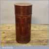 Antique WW1 Copper Military Map Or Document Tube Scope Carrier BTL