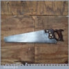 Rare Vintage Spear & Jackson Sorbitic Pearlite 22 ½” Rip Saw 5 ½ TPI - Refurbished Sharpened