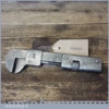 Vintage Footprint 7” Automotive Adjustable Spanner Wrench - Broad Arrow 1944