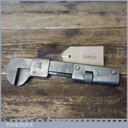 Vintage Footprint 7” Automotive Adjustable Spanner Wrench - Broad Arrow 1944