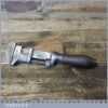 Vintage Warren Automotive Adjustable Spanner Wrench Wooden Handle