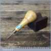 Nice vintage carpenters boxwood handled bradawl in good used condition.