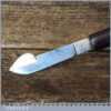 Rare Antique Miller Bros USA Ink Eraser Knife Rosewood Handle - Good Condition