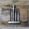 Vintage 5 Part Multi Tool Tapered Taps Die Reamer Plumber Gas Fitter