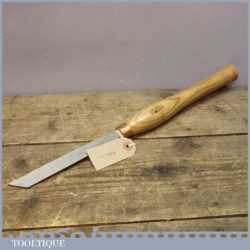 T1836- Good HSS Wood turners fluted parting chisel made by Ashley Iles
