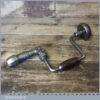Vintage J. A. Chapman Carpenter’s Ratchet Brace 8” Swing - Good Condition
