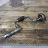 Vintage D Galloway & Son Carpenter’s Ratchet Brace 8” Swing - Good Condition