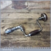 Vintage D Galloway & Son Carpenter’s Ratchet Brace 8” Swing - Good Condition