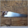 Vintage 24” Henry Disston Philadelphia USA D8 Rip Saw 6 TPI - Refurbished Sharpened
