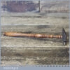 Antique Jeweller’s Brass Headed Cross Pein Hammer With Decorative Handle