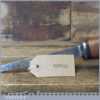 Vintage I. Sorby Carpenter’s 1/8” Cast Steel Mortice Chisel Beechwood Handle