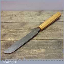 Vintage Brades Heavy Duty Forged Cast Steel Dome End Scraper Turning Chisel