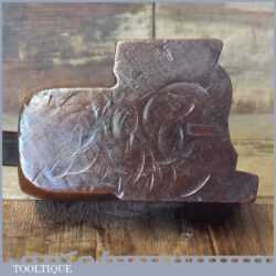 Antique 2” Complex Beechwood Moulding Plane - Good Used Condition