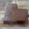 Antique 2” Complex Beechwood Moulding Plane - Good Used Condition