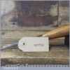 Vintage Carpenter Sheffield 1/8” Bevel Edge Chisel Ash Handle - Sharpened Honed