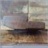 Antique Griffiths Norwich 5/8” Hollowing Beechwood Moulding Plane - Good Condition