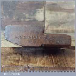 Antique Griffiths Norwich 5/8” Hollowing Beechwood Moulding Plane - Good Condition