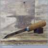 Vintage Thomas Ibbotson Co. Carpenter 1/4” Cast Steel Mortice Chisel